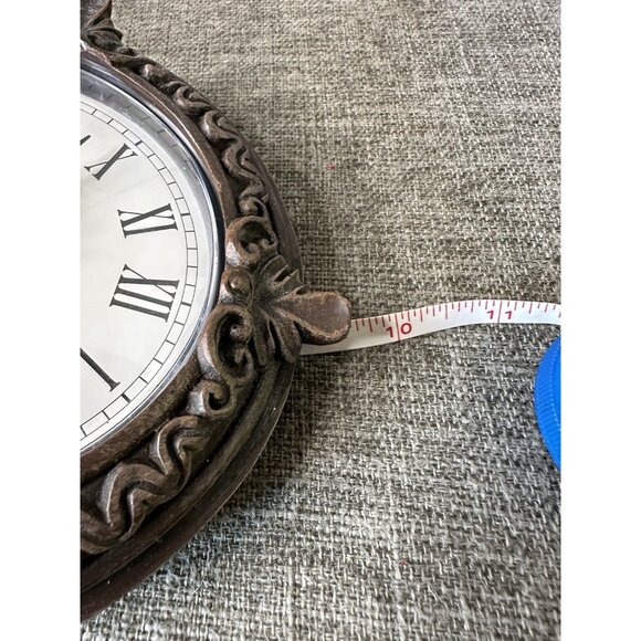 Cracker Barrel Western Design Shelf Home Quartz Battery Clock Rustic Farmhouse - Picture 9 of 10